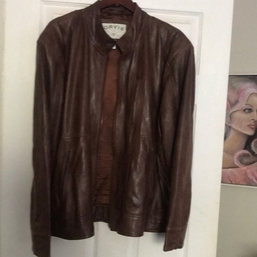 Leather jacket